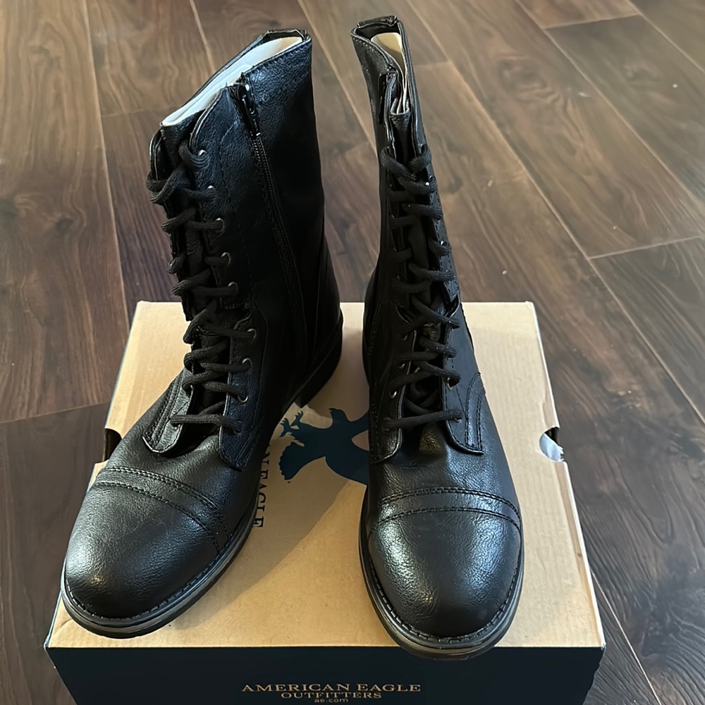 Brand New black combat boots